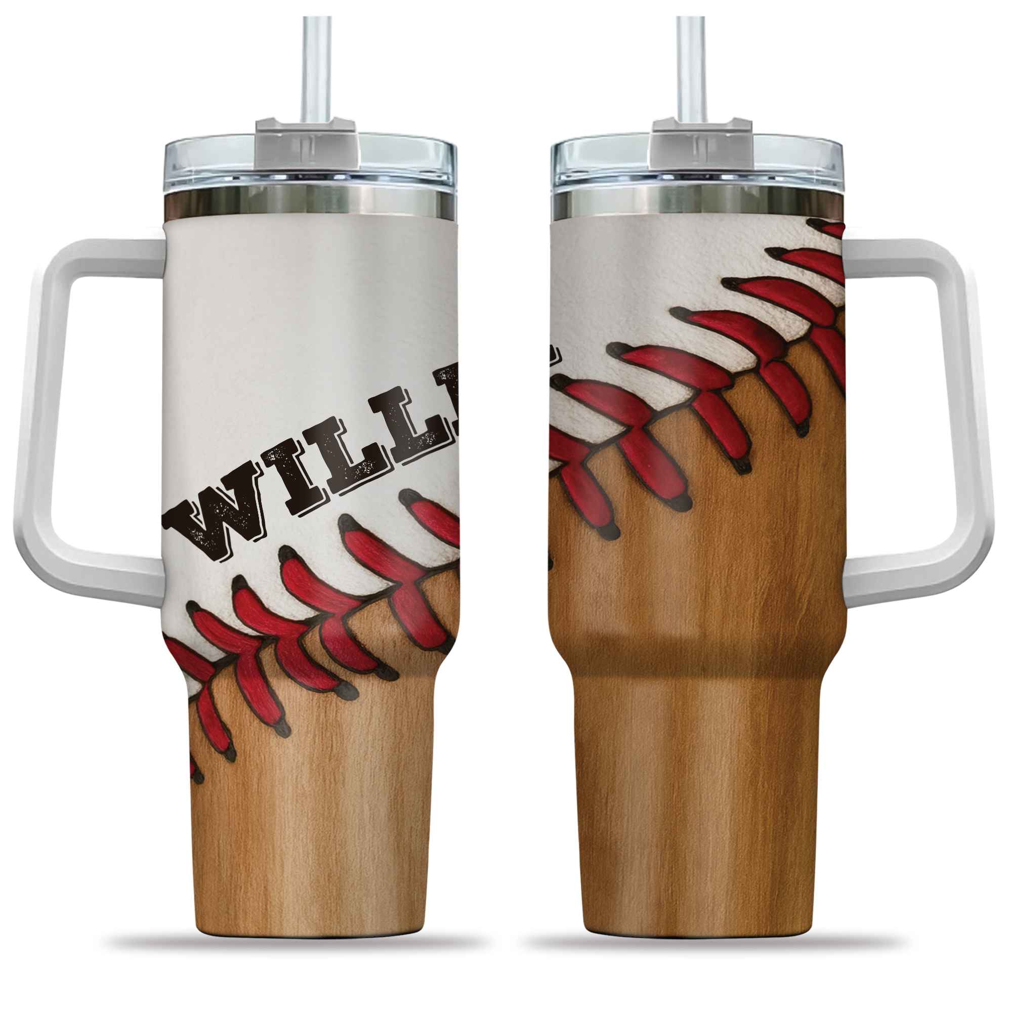 Baseball Mom Sublimation Design Loud and Proud Ball Stitch PNG Wrap Digital Download Tumbler 40oz 5