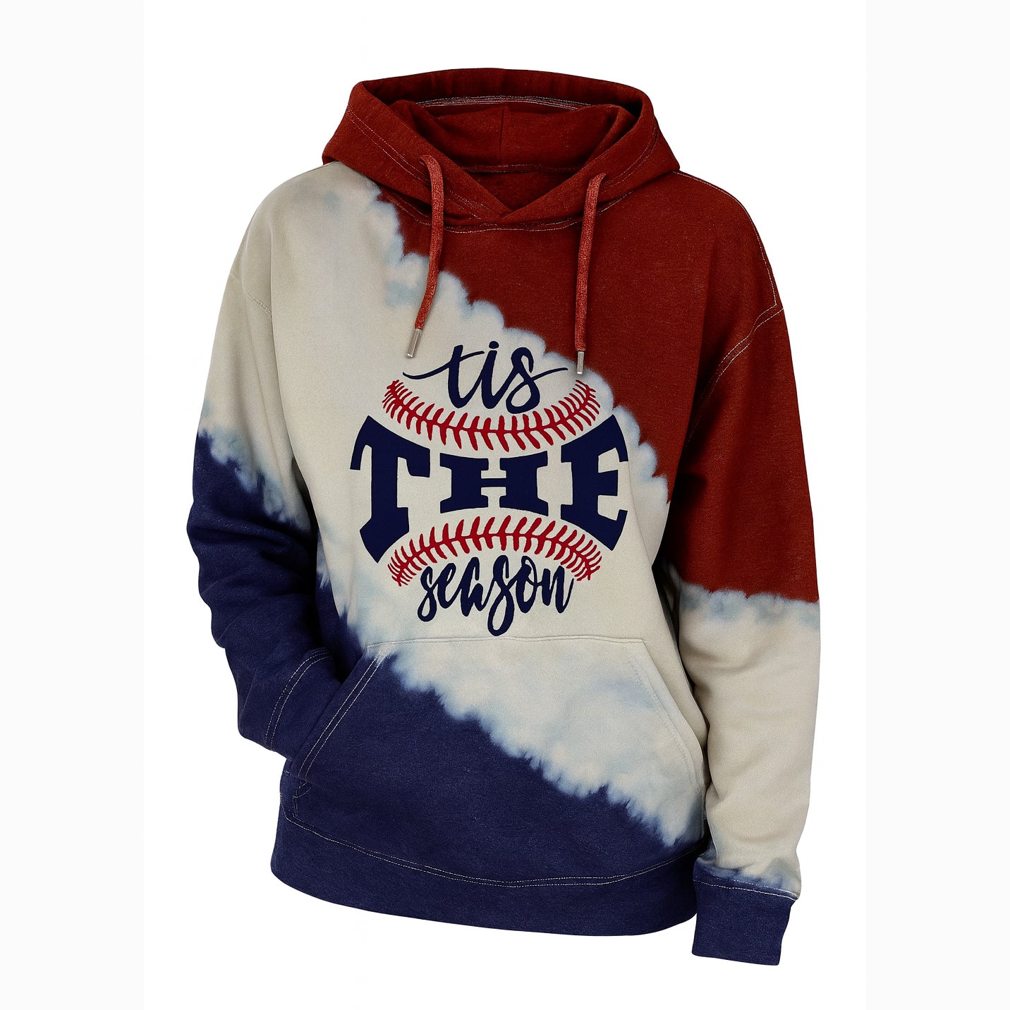Tis the Season Baseball Shirt, Game Day Baseball Outfits for Women, Baseball Lovers Gifts Hoodie 3D