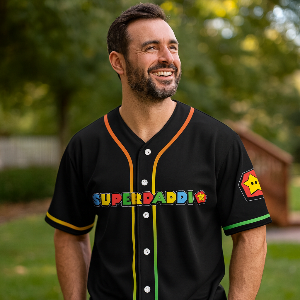 Dad Baseball Jersey Father Soccer Jersey Dad Gifts from Daughter Son Birthday Gifts for Dad Jersey
