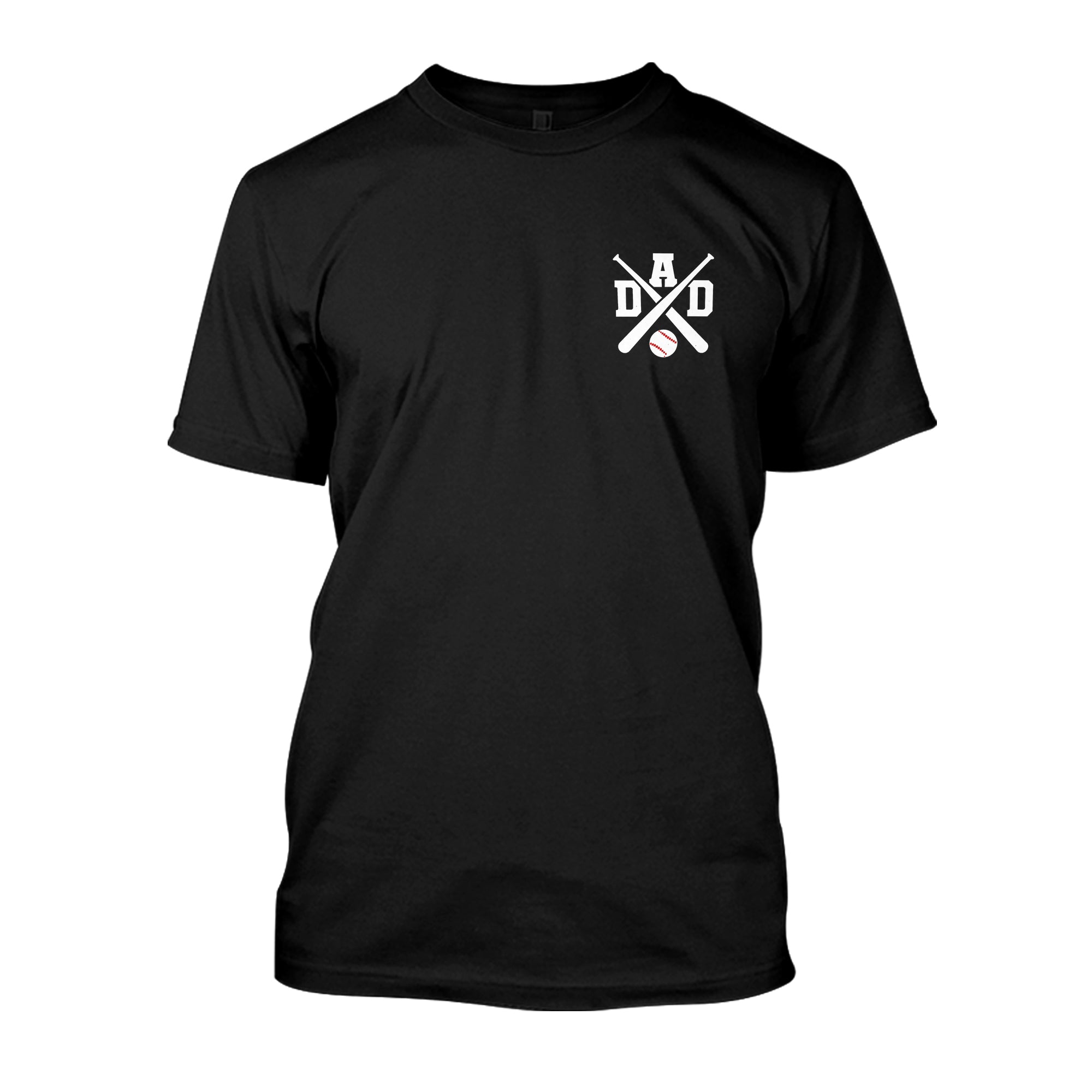 Custom Baseball Dad Like A Normal Dad Personalized T Shirt 4