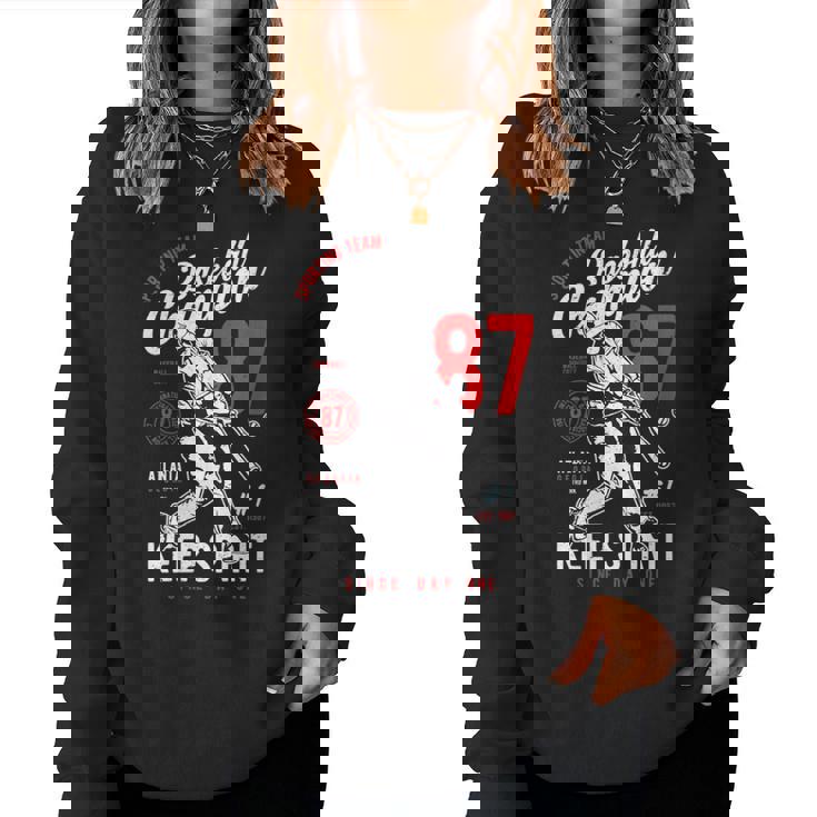 Vintage Retro Baseball Custom Fan Sweatshirt