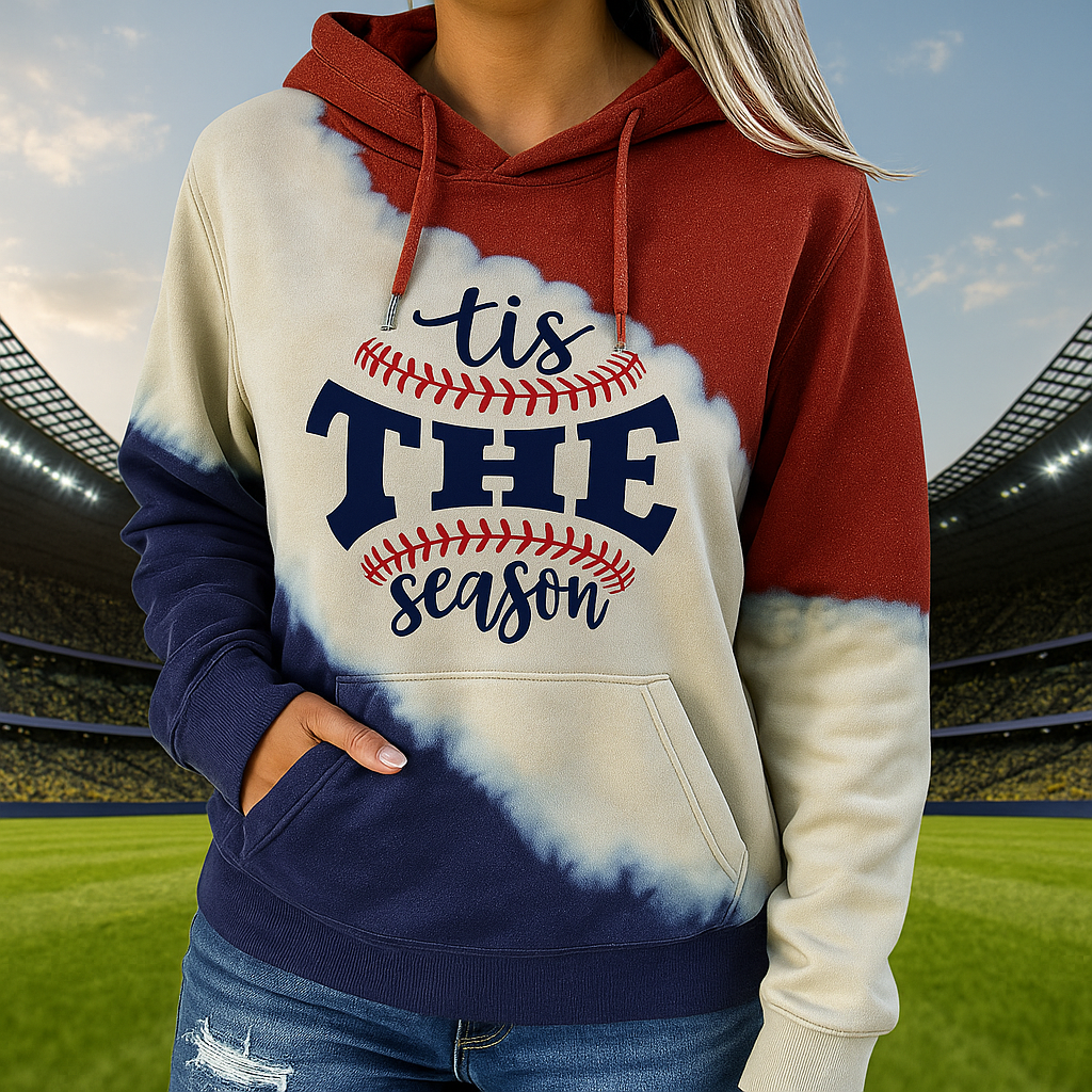 Tis the Season Baseball Shirt, Game Day Baseball Outfits for Women, Baseball Lovers Gifts Hoodie 3D