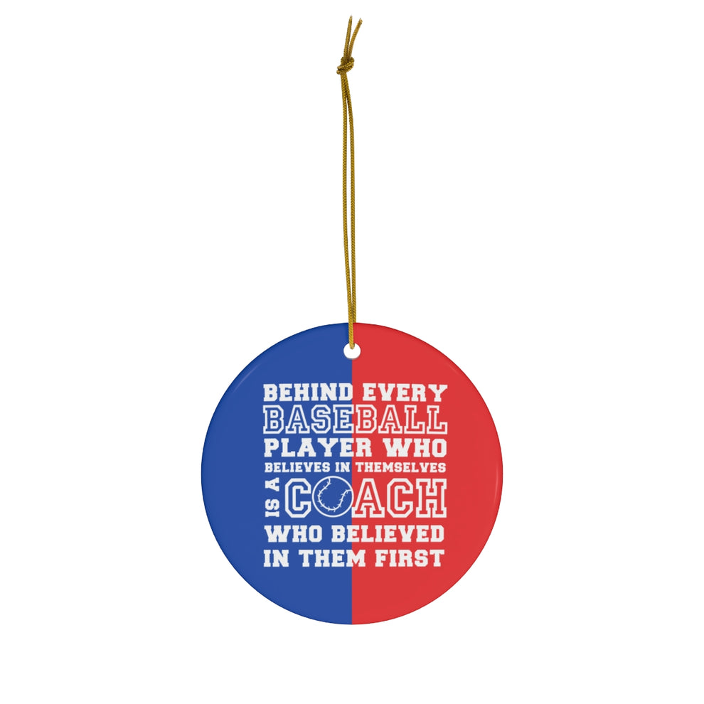 Baseball Coach Ornament - OR66