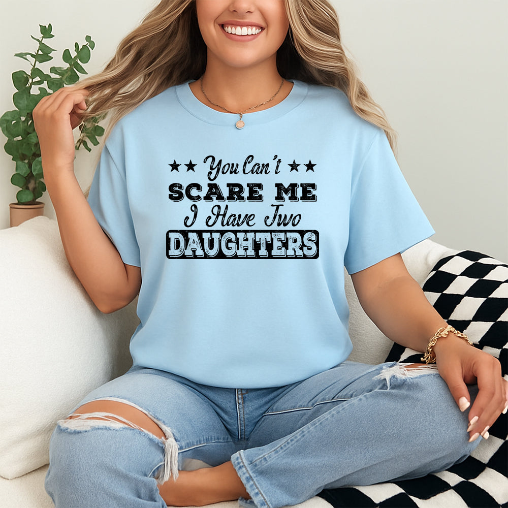 You Can't Scare Me Personalized White T-Shirt 5