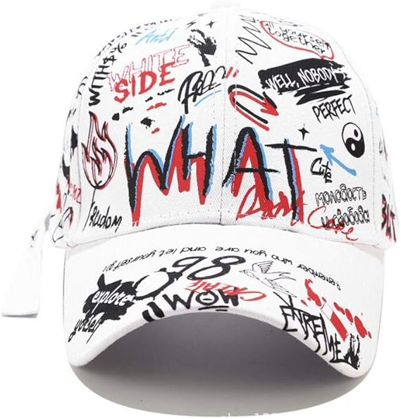 Graffiti Fashion Personality Hip Hop Street Trend Baseball Cap - HA02