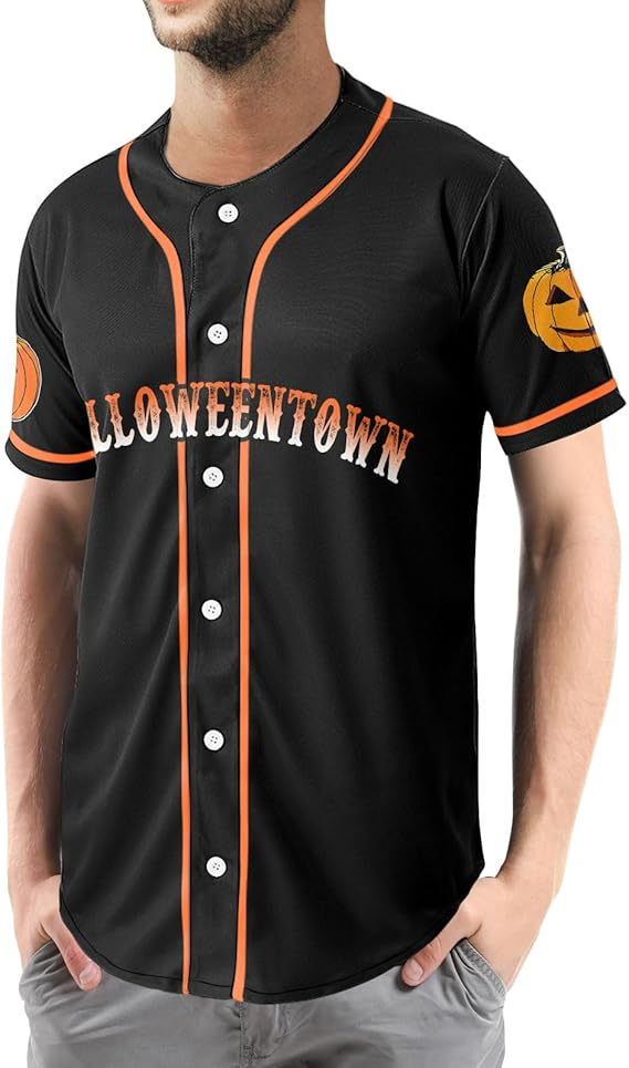 Halloween Movie Baseball Shirt Baseball Gifts for Men Baseball Jersey 3