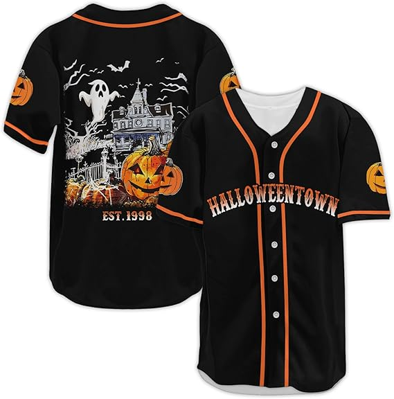 Halloween Movie Baseball Shirt Baseball Gifts for Men Baseball Jersey