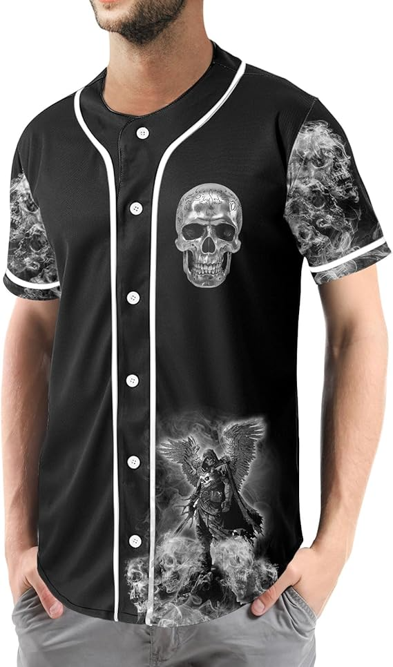 Halloween Movie Baseball Shirt Baseball Gifts for Men Baseball Jersey 3
