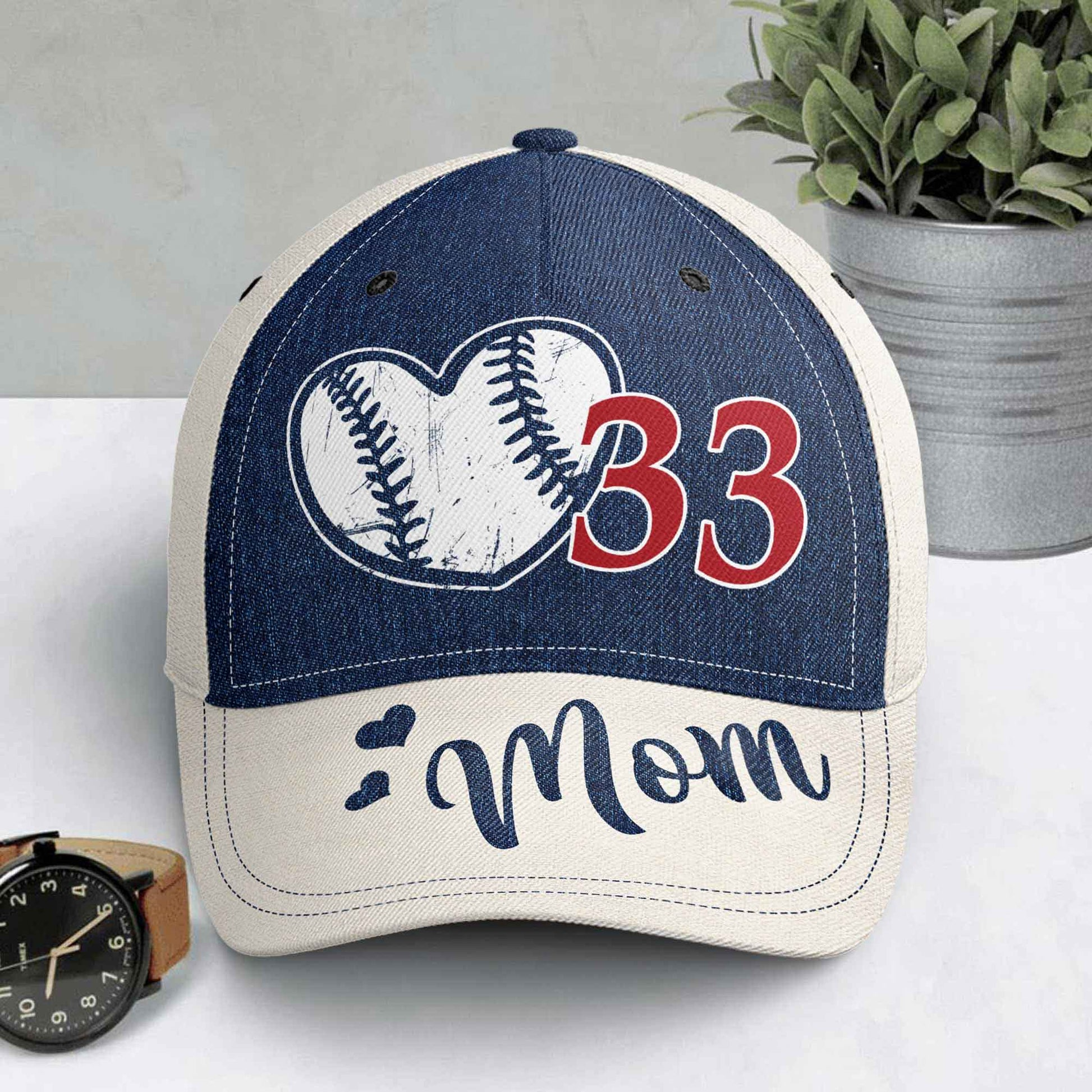 Personalized Baseball Mom Classic Cap - HA01