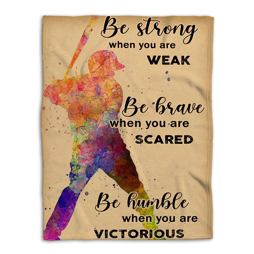 Baseball Boy Sherpa Fleece Blanket Soft Cozy Plush Throw Baseball Blanket