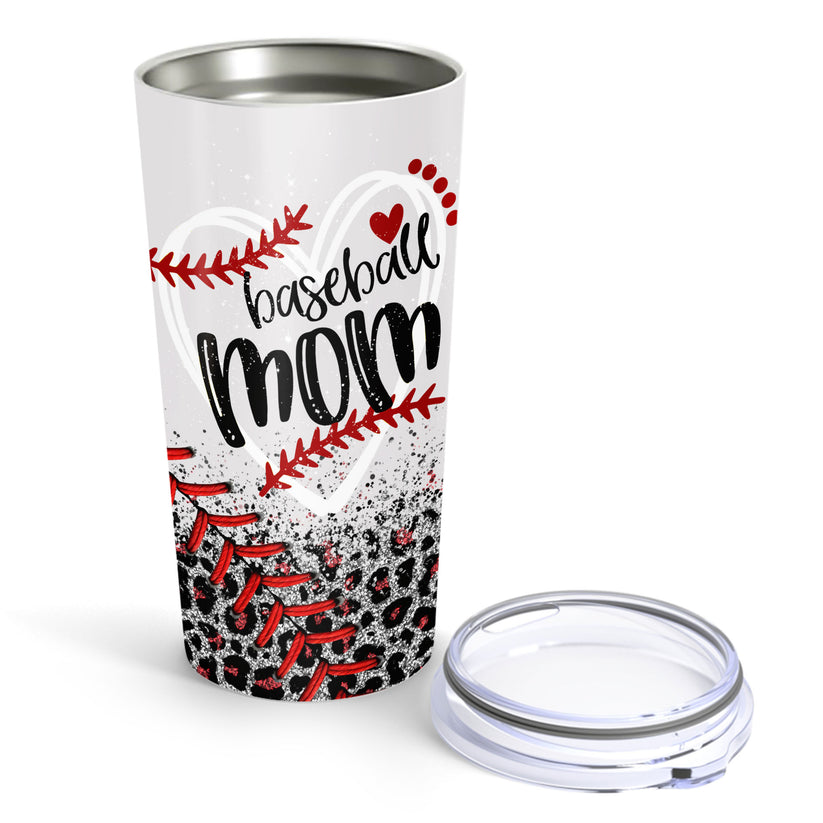 Baseball Mom Custom Name 20oz Tumbler - TU08 3