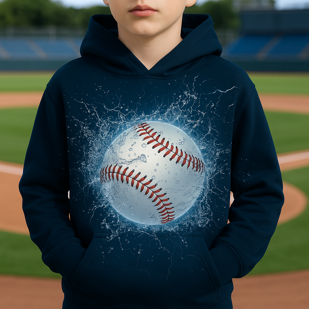 Boys Hooded Sweatshirt Pullover Cool Graphic Crewneck Hoodie 3D 4