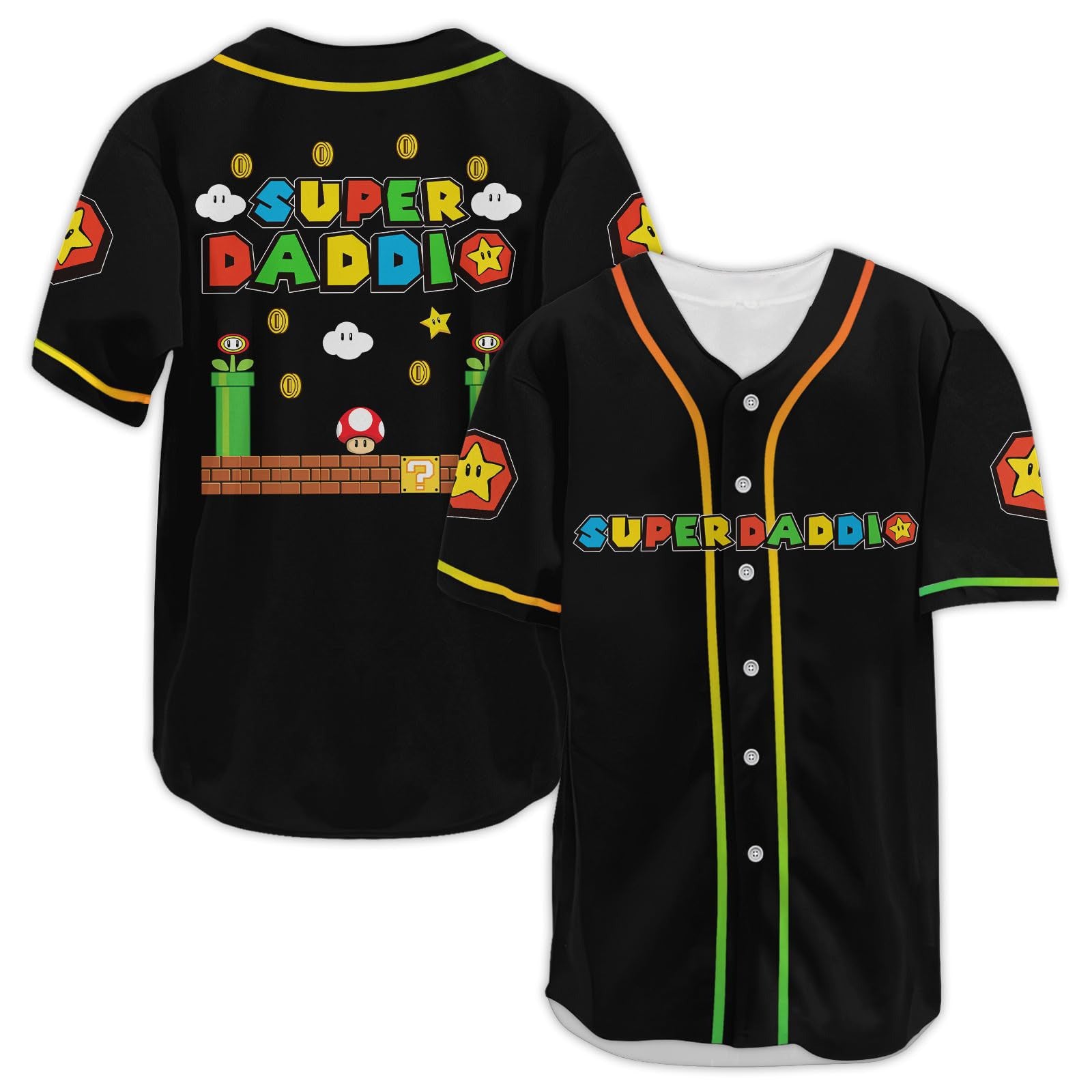 Dad Baseball Jersey Father Soccer Jersey Dad Gifts from Daughter Son Birthday Gifts for Dad Jersey