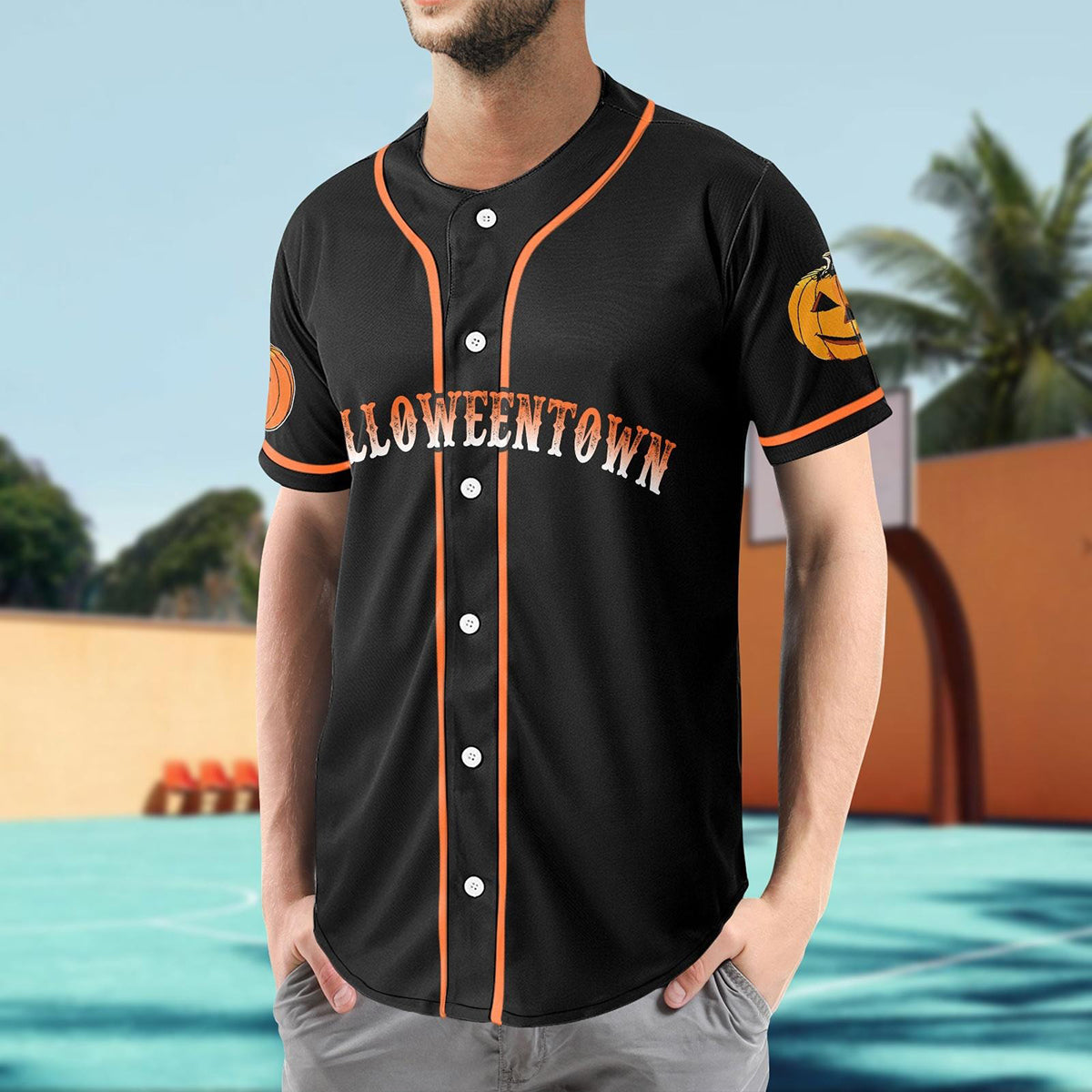 Halloween Movie Baseball Shirt Baseball Gifts for Men Baseball Jersey 3