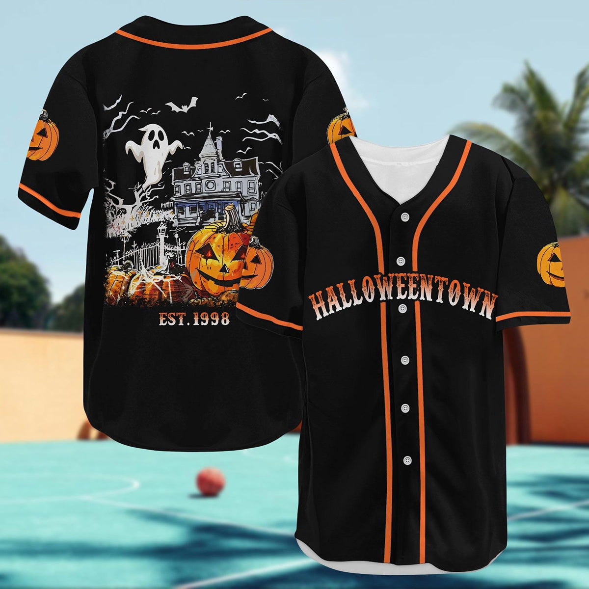 Halloween Movie Baseball Shirt Baseball Gifts for Men Baseball Jersey 4