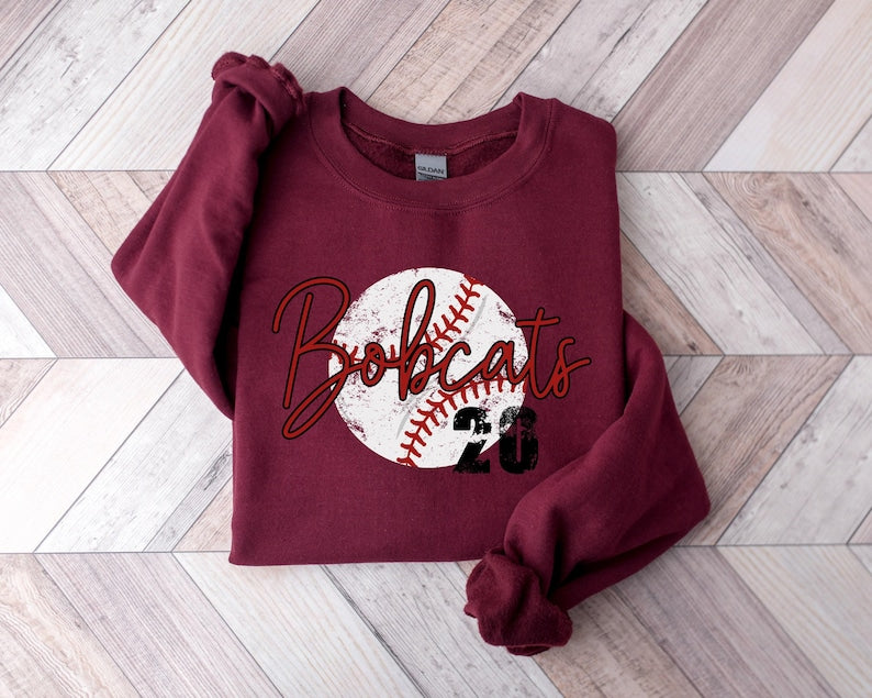 Personalized Baseball Custom Team Name Number Game Day Baseball Jersey Number Shirt Sweatshirt - SS08 4