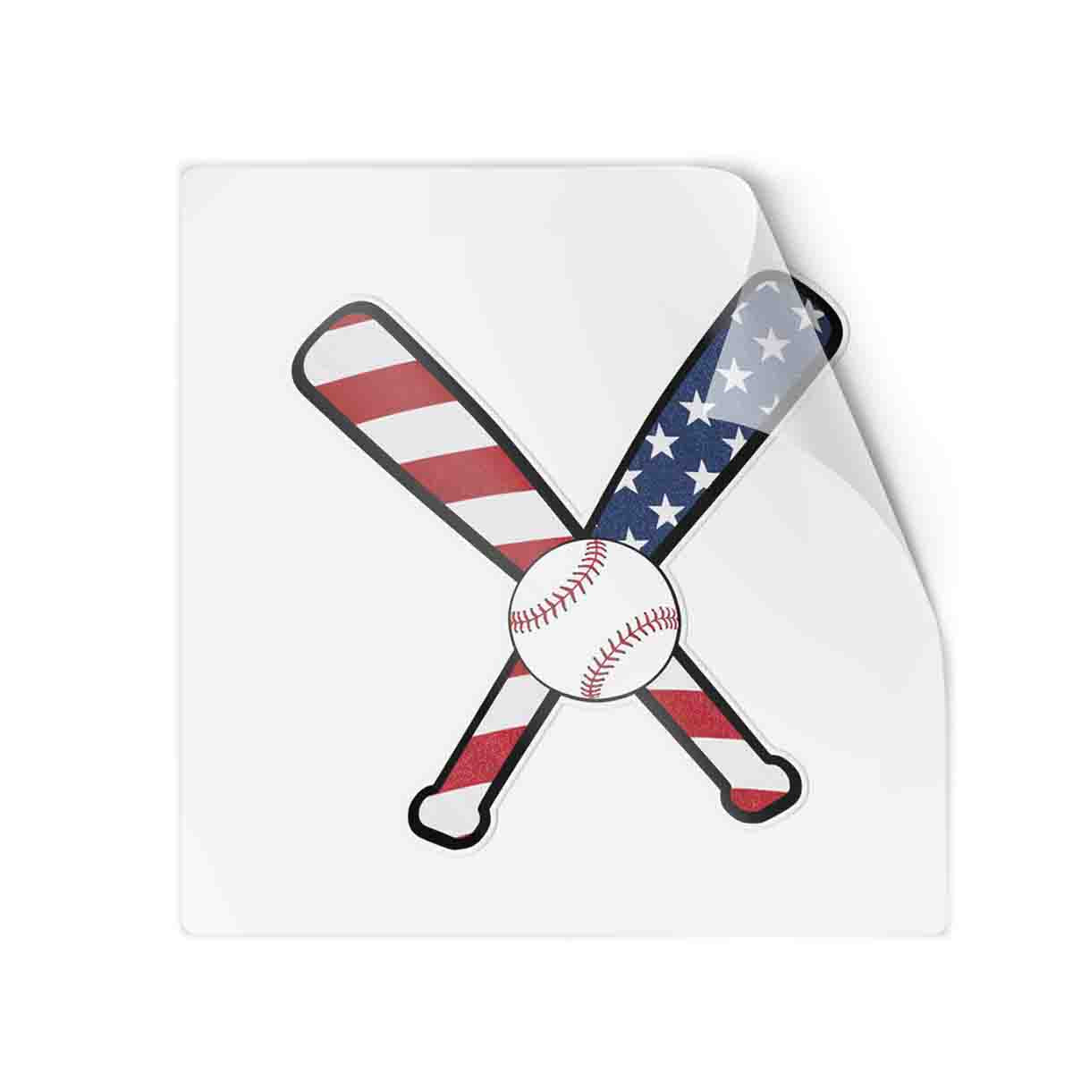 Baseball Decals for Laptop Water Bottle Scrapbook for Baseball Lovers and Fans Sticker - ST02