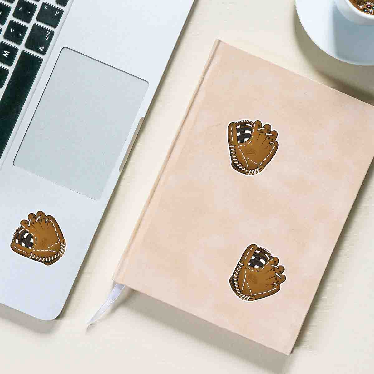 Baseball Decals for Laptop Water Bottle Scrapbook for Baseball Lovers and Fans Sticker - ST04 3