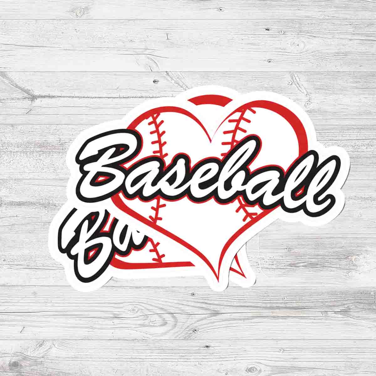 Baseball Decals for Laptop Water Bottle Scrapbook for Baseball Lovers and Fans Sticker - ST06 4