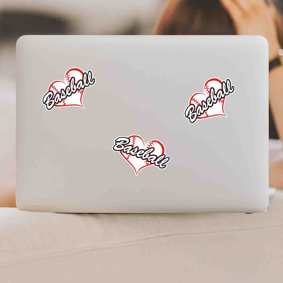 Baseball Decals for Laptop Water Bottle Scrapbook for Baseball Lovers and Fans Sticker - ST06