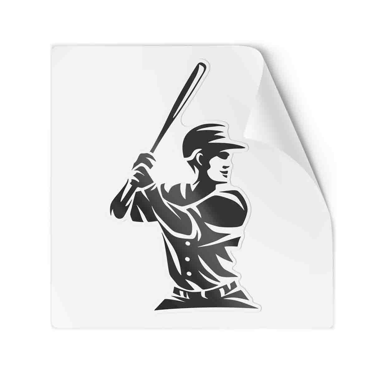 Baseball Decals for Laptop Water Bottle Scrapbook for Baseball Lovers and Fans Sticker - ST07 3