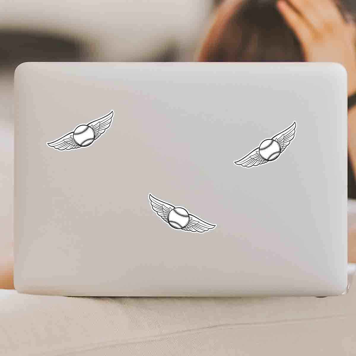 Baseball Decals for Laptop Water Bottle Scrapbook for Baseball Lovers and Fans Sticker - ST08 6