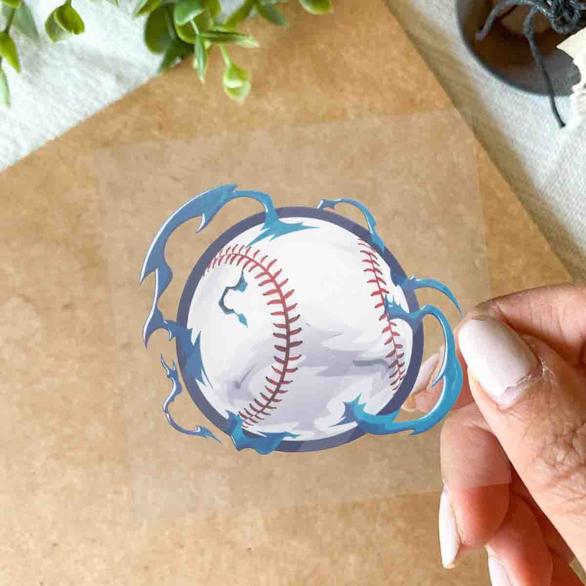 Baseball Decals for Laptop Water Bottle Scrapbook for Baseball Lovers and Fans Sticker - ST10 4