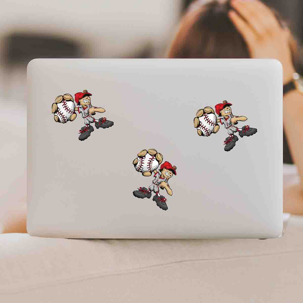 Baseball Decals for Laptop Water Bottle Scrapbook for Baseball Lovers and Fans Sticker - ST01 8