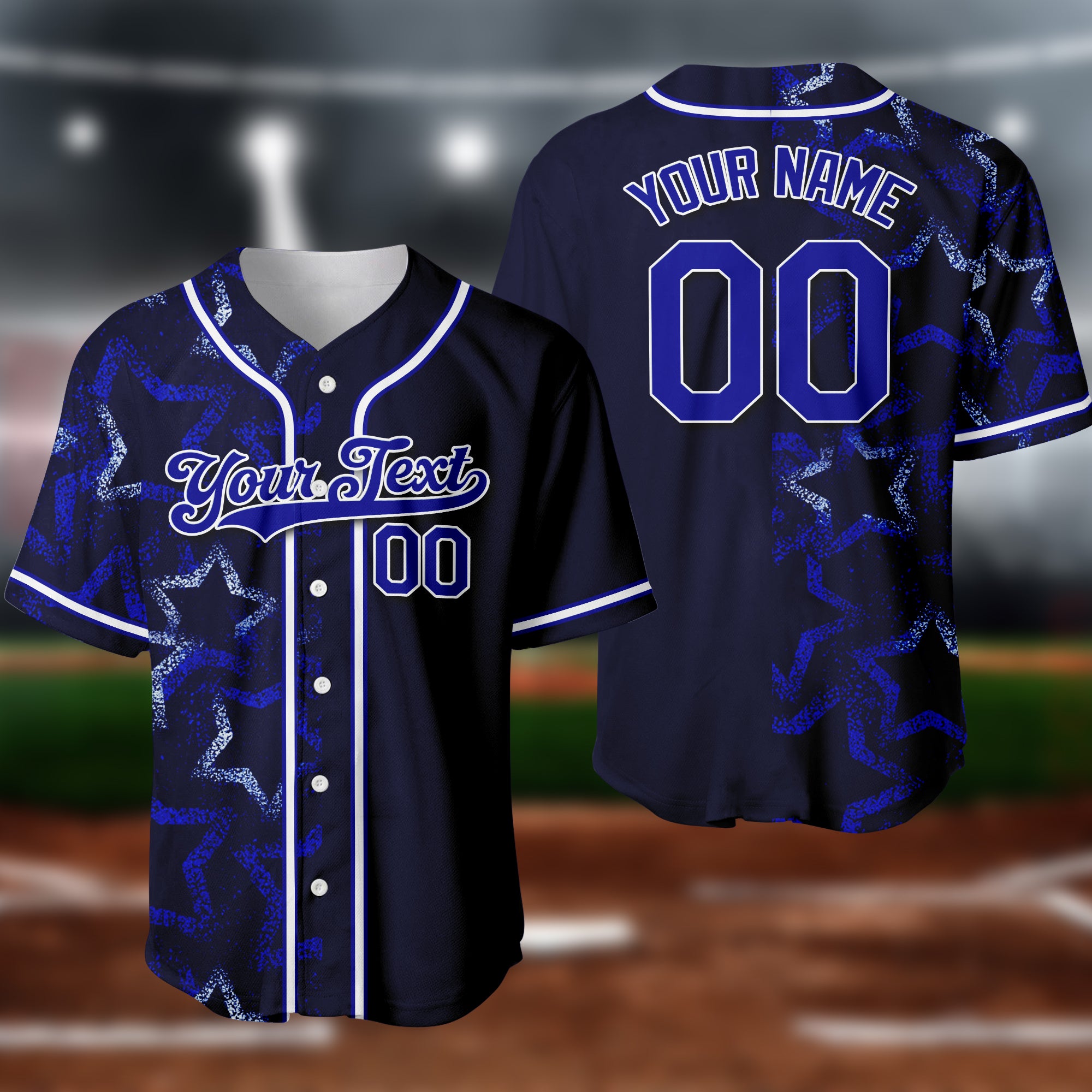 Custom Team Name Number Logo Baseball Jersey 4