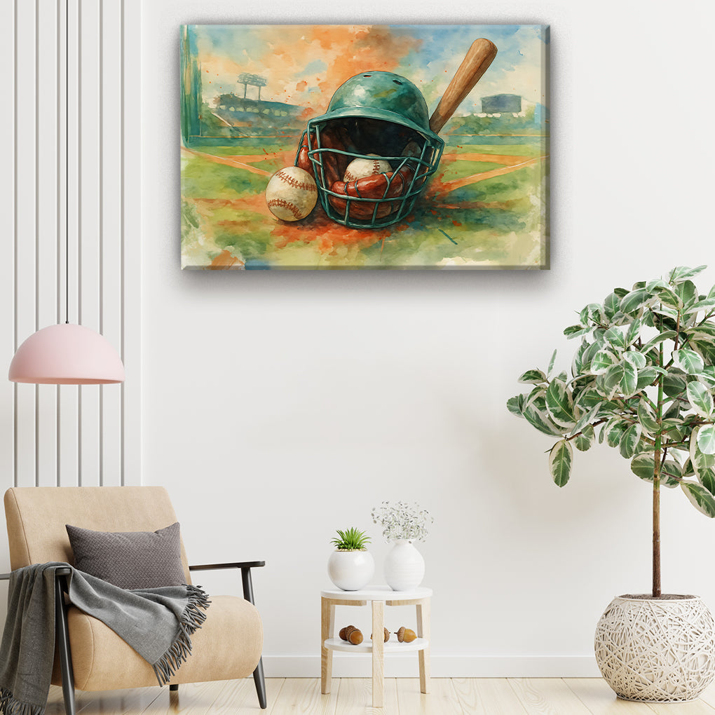 Graffiti Motivational Baseball Sports Canvas Wall Art Poster 5